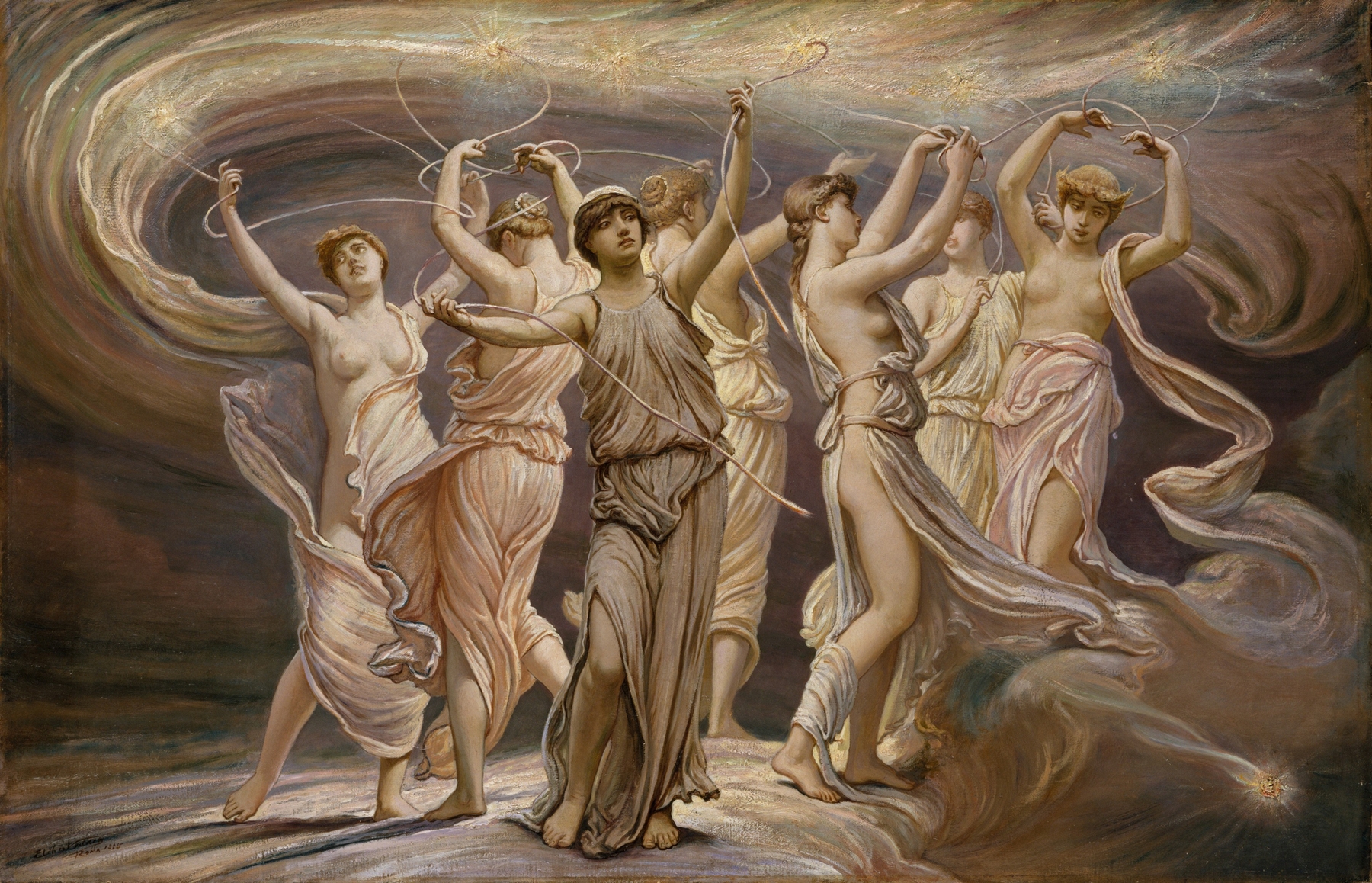 The Pleiades by Elihu Vedder