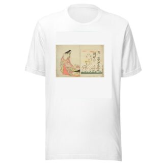 The Poetess Michitsuna no Haha, from the series ‘The Thirty-six Immortal Women Poets by Chōbunsai Eishi T-Shirt