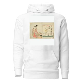 The Poetess Michitsuna no Haha, from the series ‘The Thirty-six Immortal Women Poets by Chōbunsai Eishi Hoodie