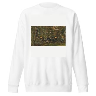 The Prince entering the Briar Wood by Sir Edward Coley Burne-Jones Sweatshirt