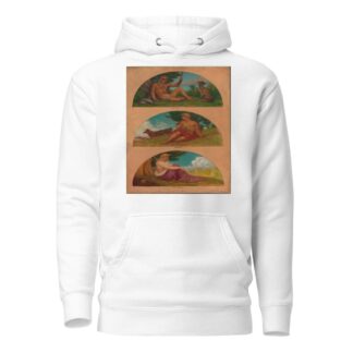 The Progress of Civilization; Hunting, Herding, Agriculture by Kenyon Cox Hoodie