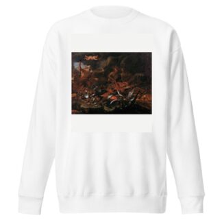 The riches of the sea with Neptune, tritons and two nereids by Luca Giordano Sweatshirt