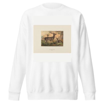 The Rusa Deer by Joseph Wolf Sweatshirt