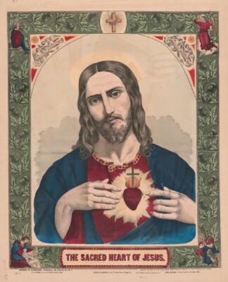 The sacred heart of Jesus by Haasis & Lubrecht