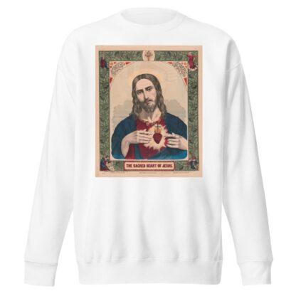 The sacred heart of Jesus by Haasis & Lubrecht Sweatshirt