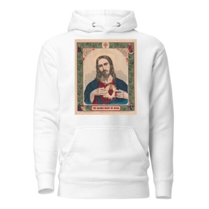 The sacred heart of Jesus by Haasis & Lubrecht Hoodie