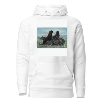 The Sea Bear by Joseph Wolf Hoodie
