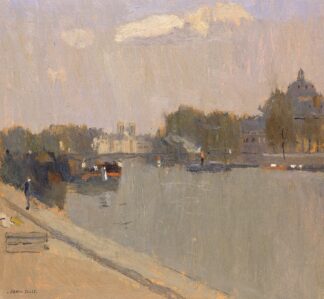 The Seine at Paris by Frank Edwin Scott