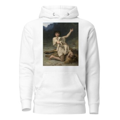 The Shepherd David by Elizabeth Jane Gardner Bouguereau Hoodie