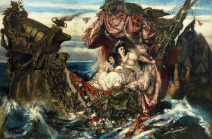 The Shipwreck of Agrippina by Gustav Wertheimer