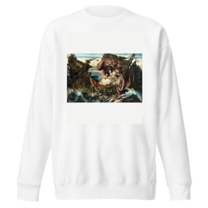 The Shipwreck of Agrippina by Gustav Wertheimer Sweatshirt