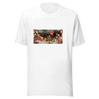 The Siege and Submergence of Takamatsu Castle by Tsukioka Yoshitoshi T-Shirt