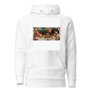 The Siege and Submergence of Takamatsu Castle by Tsukioka Yoshitoshi Hoodie