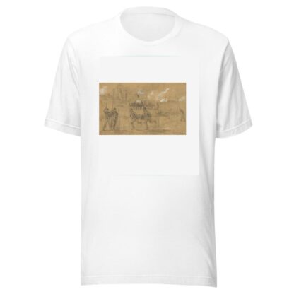 The signal telegraph train as used at the battle of Fredericksburg by Alfred Rudolph Waud T-Shirt