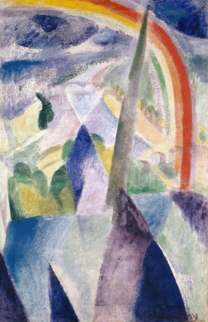 The Spire of Notre-Dame by Robert Delaunay Sweatshirt