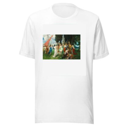 The Spring Festival of Flora before the Acropolis by Ferdinand Leeke T-Shirt