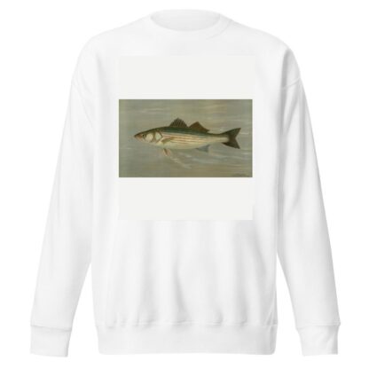 The Striped Bass, Roccus lineatus. by John L. Petrie Sweatshirt