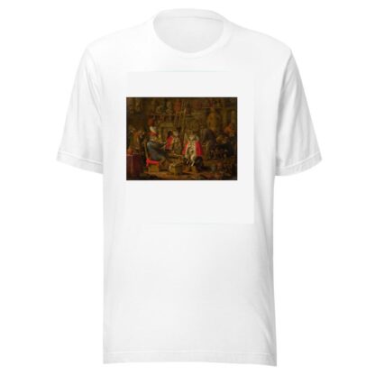 The studio of the monkey painter by Nicolaes van Veerendael T-Shirt