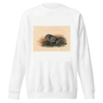 The Tasmanian Wombat by Joseph Wolf Sweatshirt