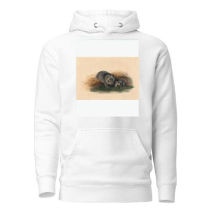 The Tasmanian Wombat by Joseph Wolf Hoodie
