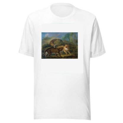 The Three Leopards by Jacques-Charles Oudry T-Shirt
