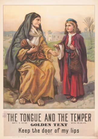 The tongue and the temper by Providence Lith. Co