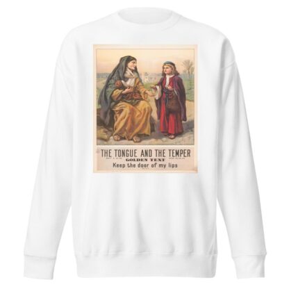 The tongue and the temper by Providence Lith. Co Sweatshirt