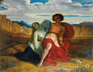 The Torture Of Mezence by Louis Janmot