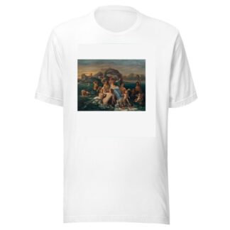 The triumph of Galatea by Jean-Jacques-François Monanteuil T-Shirt
