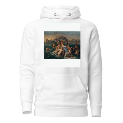 The triumph of Galatea by Jean-Jacques-François Monanteuil Hoodie