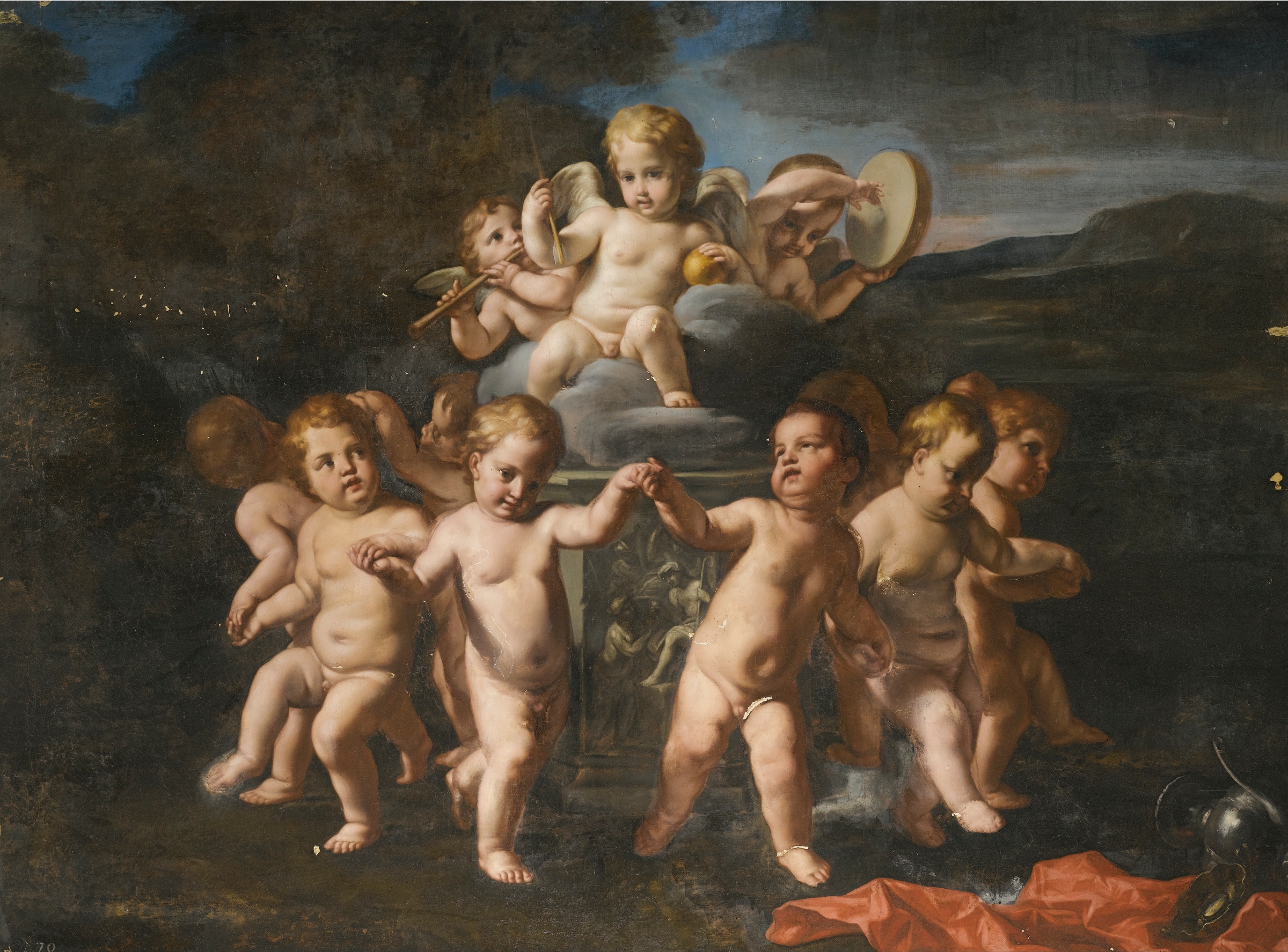 The Triumph Of Love by Carlo Cignani