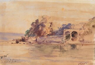 The Villa of Cicero by Giacinto Gigante