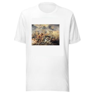 The Voyage Of The Cardinal Infante Ferdinand Of Spain From Barcelona To Genoa In April 1633 by Peter Paul Rubens T-Shirt