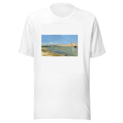 The Western Ramparts at Aigues-Mortes by Frédéric Bazille T-Shirt