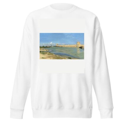 The Western Ramparts at Aigues-Mortes by Frédéric Bazille Sweatshirt