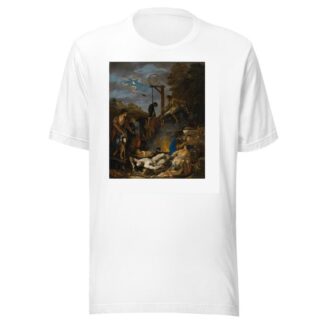 The Witches’ Sabbath By Moonlight by Domenicus van Wijnen T-Shirt