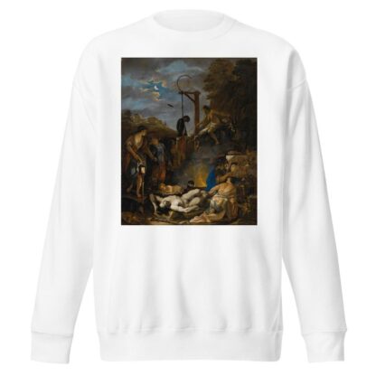 The Witches’ Sabbath By Moonlight by Domenicus van Wijnen Sweatshirt