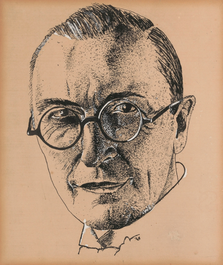 The Writer Herman Teirlinck by Frits van den Berghe