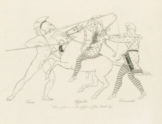 Theseus, ; Hyppolita ; Deinomache by Henry Moses