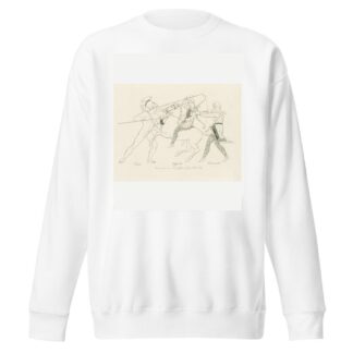 Theseus, ; Hyppolita ; Deinomache by Henry Moses Sweatshirt