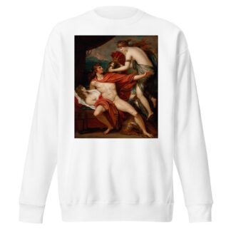 Thetis Bringing the Armor to Achilles by Benjamin West Sweatshirt