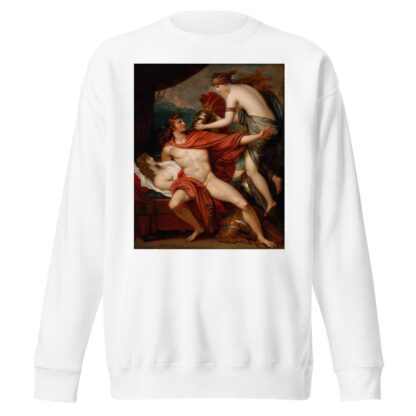 Thetis Bringing the Armor to Achilles by Benjamin West Sweatshirt