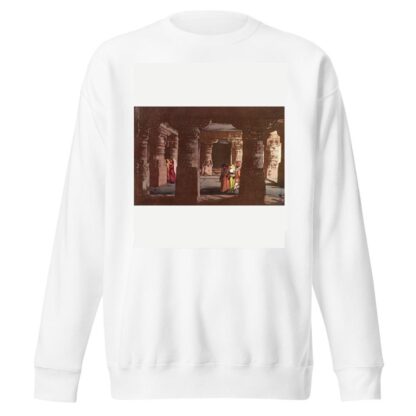 Third cave temple in Ellora by Yoshida Hiroshi Sweatshirt