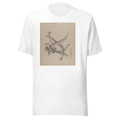 Three Fishes and a Branch by Seki Shūkō T-Shirt