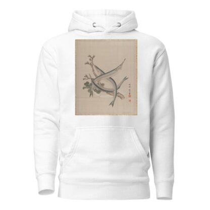 Three Fishes and a Branch by Seki Shūkō Hoodie