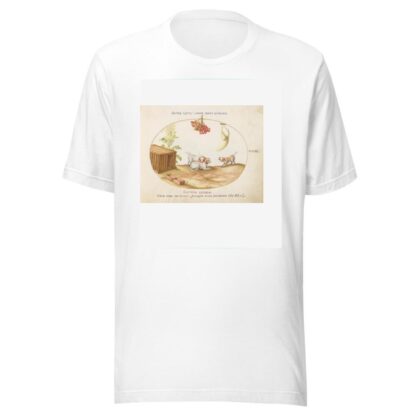 Three Puppies with a Crate and a Bunch of Grapes by Joris Hoefnagel T-Shirt