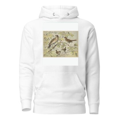 Thrush, nightingale and wren by Oluf August Hermansen Hoodie