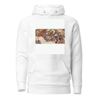 Tigers Attacking Chinese Soldiers during the Battle of Pyeongyang by Watanabe Nobukazu Hoodie