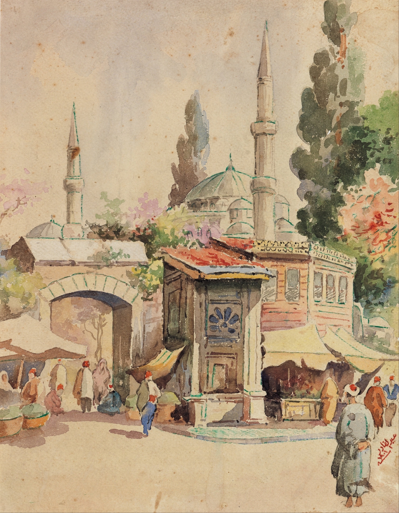 Title Unknown by Abdul Qadir Al-Rassam