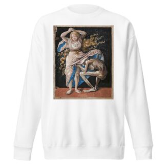 Death and the Maiden by Niklaus Manuel Sweatshirt